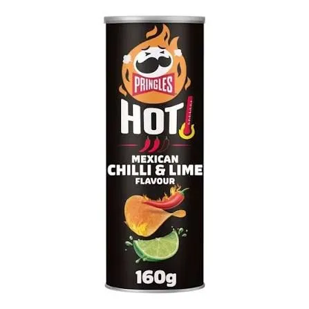 Pringles Hot Mexican Chilli & Lime 160G